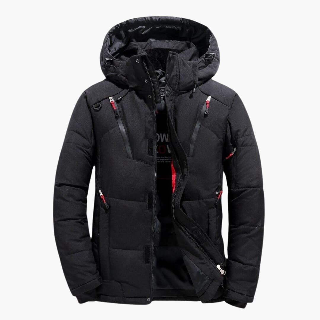 David | Wind and weather-resistant down jacket