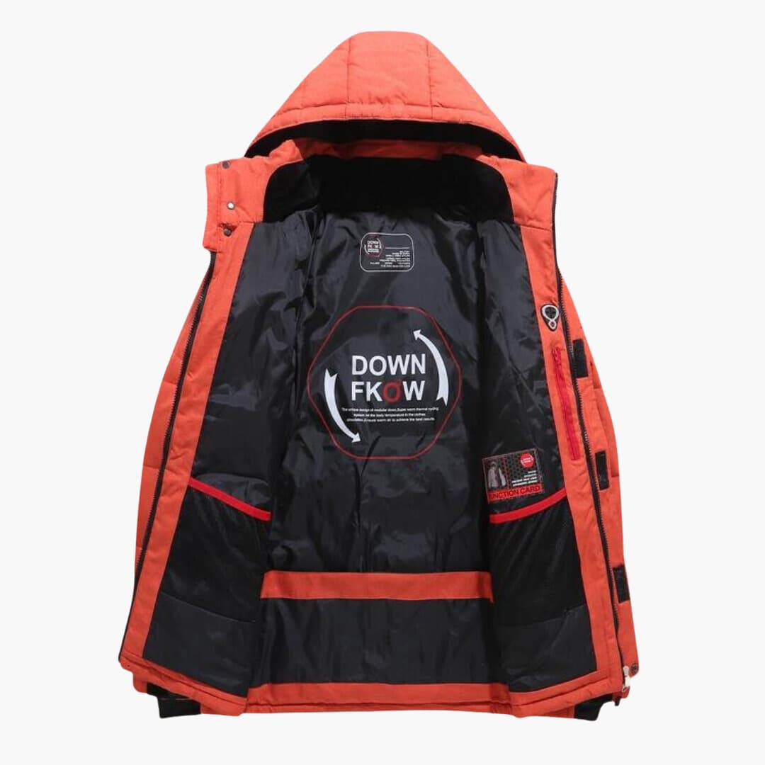 David | Wind and weather-resistant down jacket