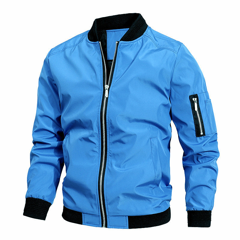 Danny™ Men's Bomber Zip Up Jacket