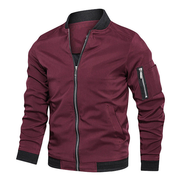 Danny™ Men's Bomber Zip Up Jacket