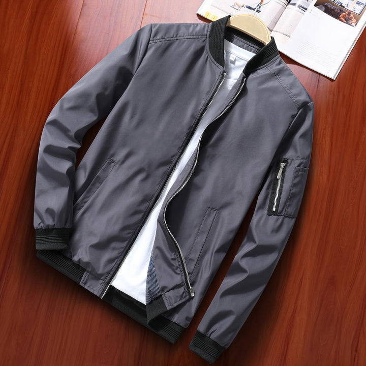 Danny™ Men's Bomber Zip Up Jacket