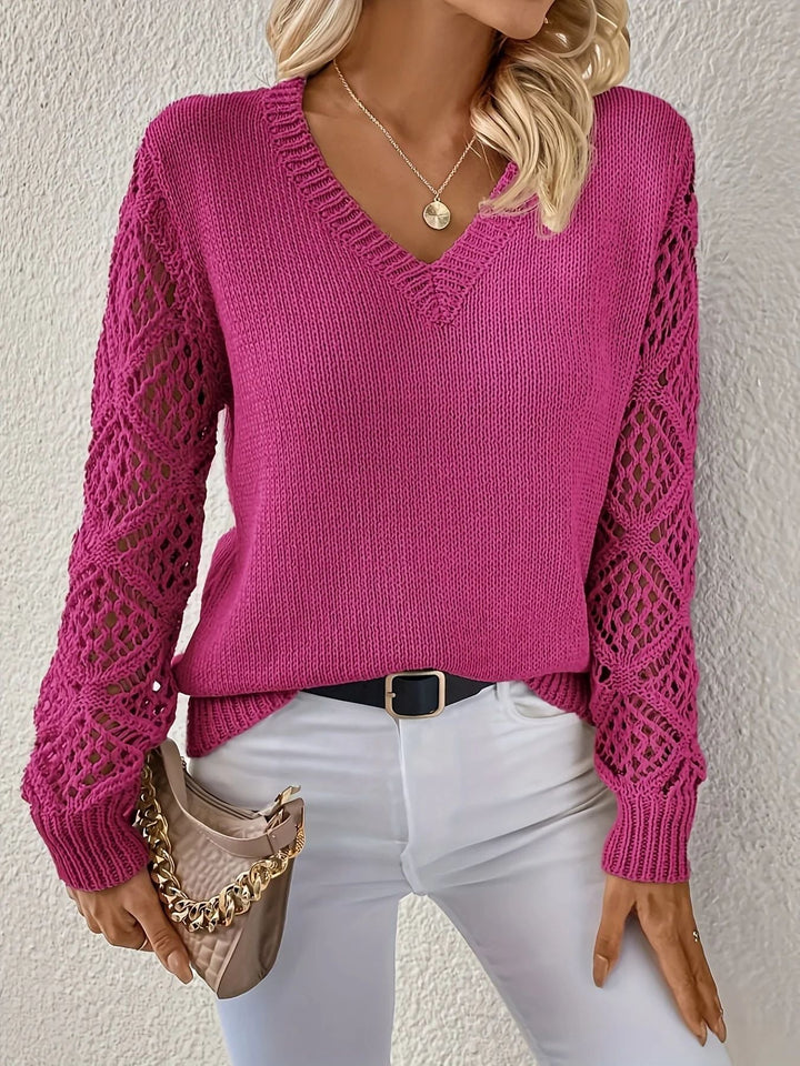 Lotte™ - V-neck sweater