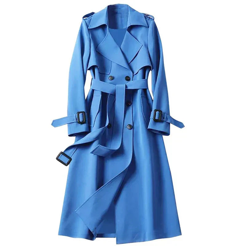 Chloe™ - Classic Belted Trench Coat