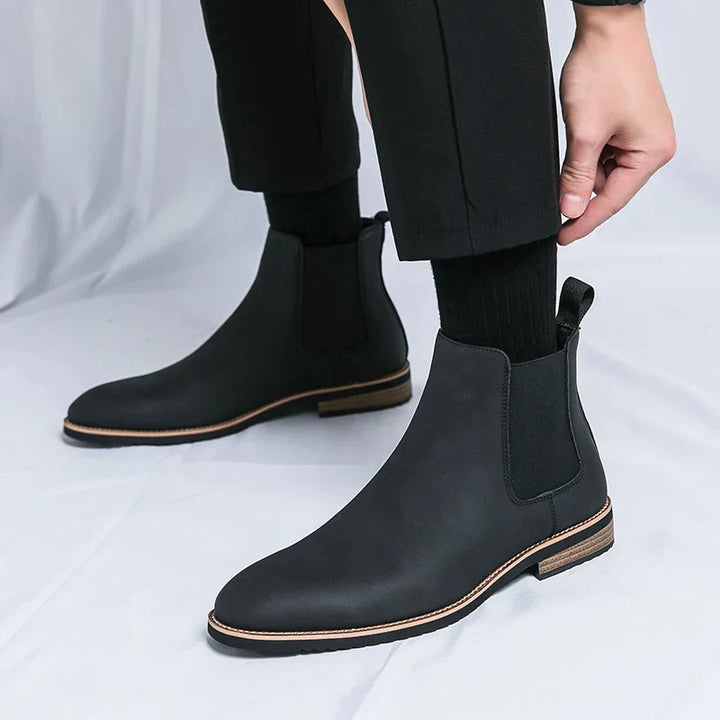 Cosmo | Leather Chelsea Boots