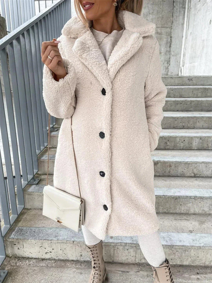 Ava™ - Warm Embrace Teddy Coat