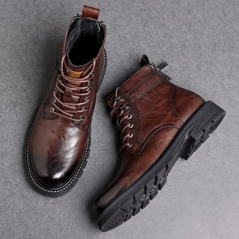 Carlos | Wide Fitted Men's Business Boots