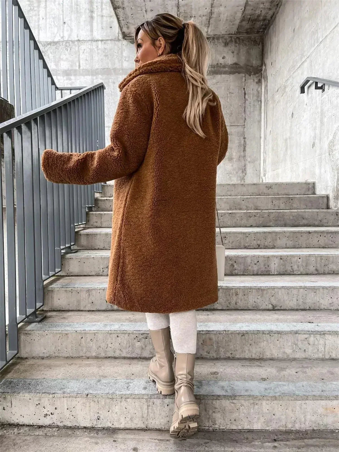 Ava™ - Warm Embrace Teddy Coat