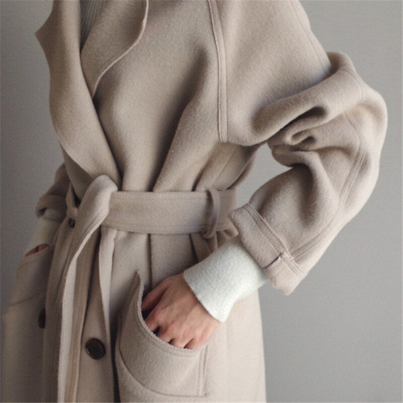 Sophia™ - Timeless Wool Overcoat