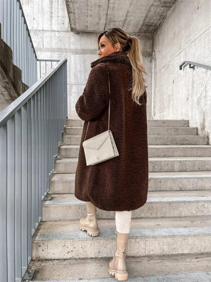 Ava™ - Warm Embrace Teddy Coat